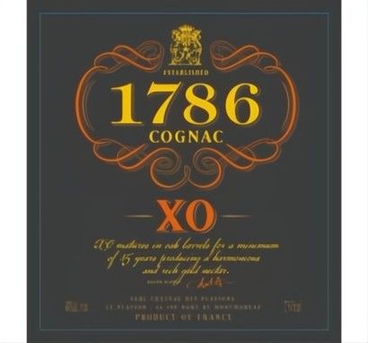 Cognac 1786 XO NV :: Cognac & Armagnac