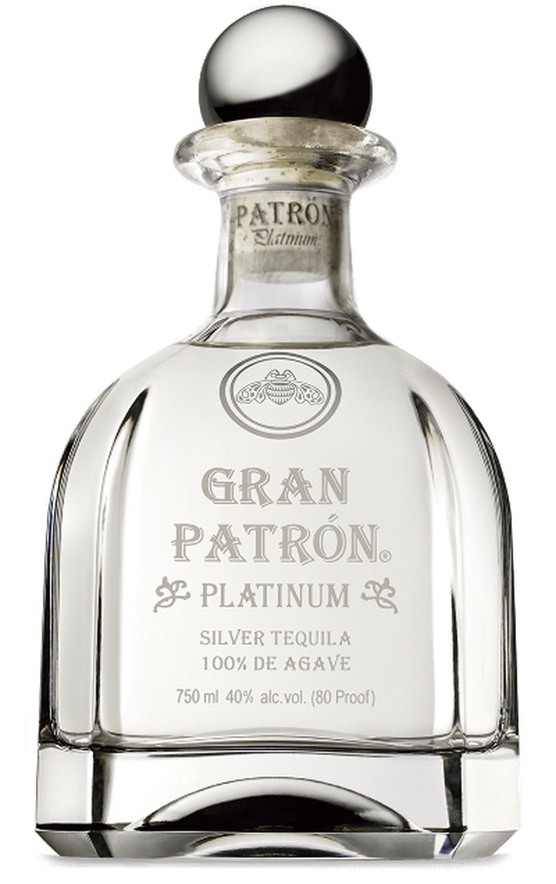 GRAN PATRÓN プラチナテキーラ 750ml Patron Gran 'Platinum' Tequila 750ml :: Tequila