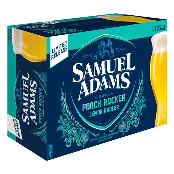 Sam Adams Porch Rocker Lemon Radler 12-12oz Cans :: Other