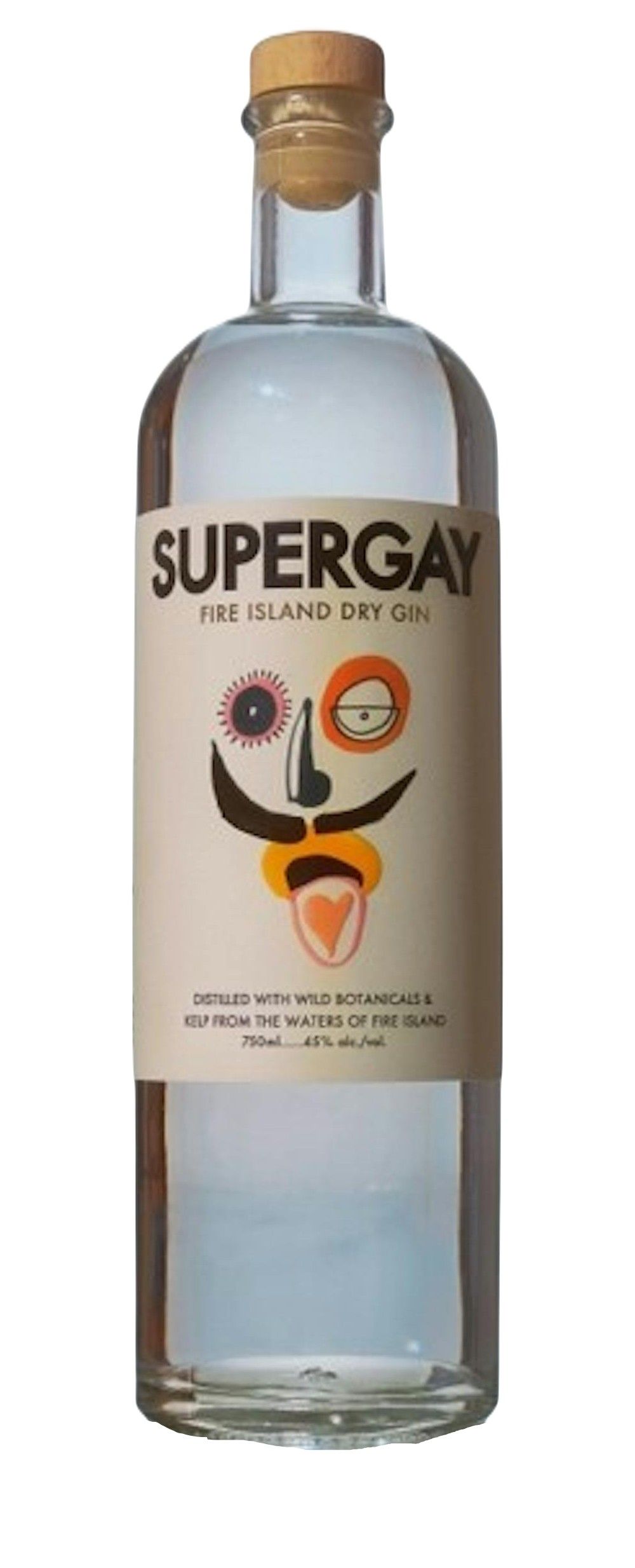 Supergay Spirits Fire Island Dry Gin 750ml :: Gin