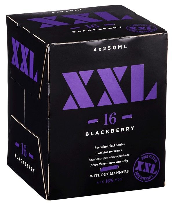 XXL Blackberry Moscato 4-250ml Cans :: Moscato