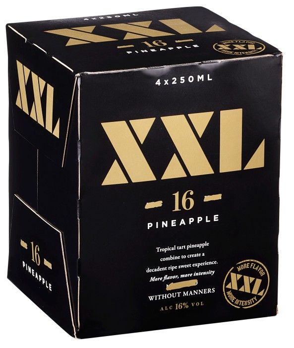 ぱいなっぷる XXL Pineapple Moscato 4-250ml Cans :: Moscato