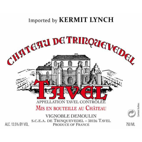 Chateau de Trinquevedel Tavel Rose 2024 :: Rosé