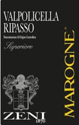 Zeni Valpolicella Superiore Ripasso Marogne 2022 :: Italian Red