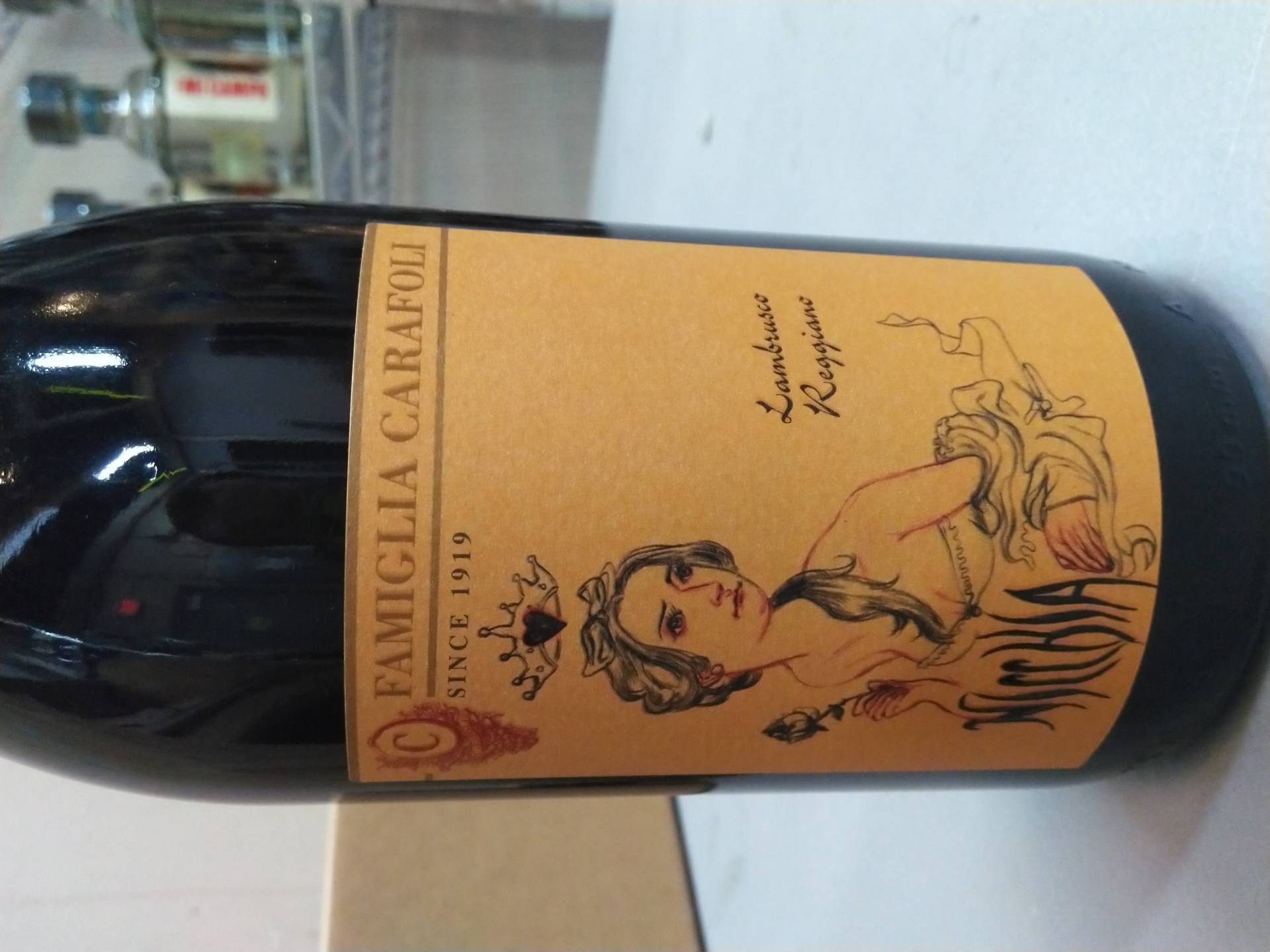 Famiglia Carafol Nicchia Lambrusco Reggiano DOC :: Bubbly Sweet