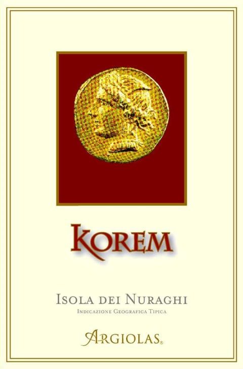 Argiolas Korem 2021 :: Italian Red
