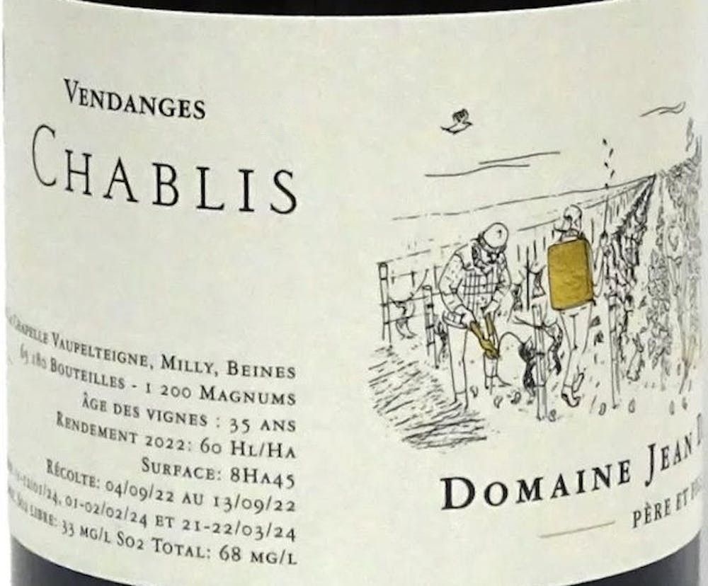 Domaine Jean Dauvissat Chablis 2023 :: Burgundy White