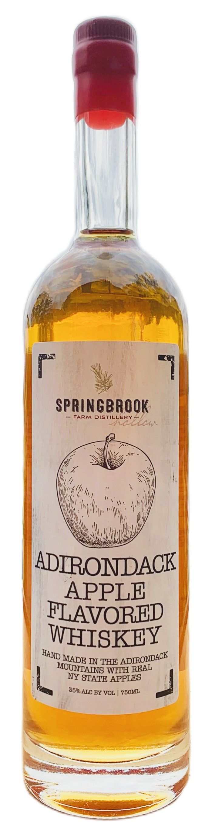 Springbrook Adirondack Apple Flavored Whiskey 750ml :: Whiskey
