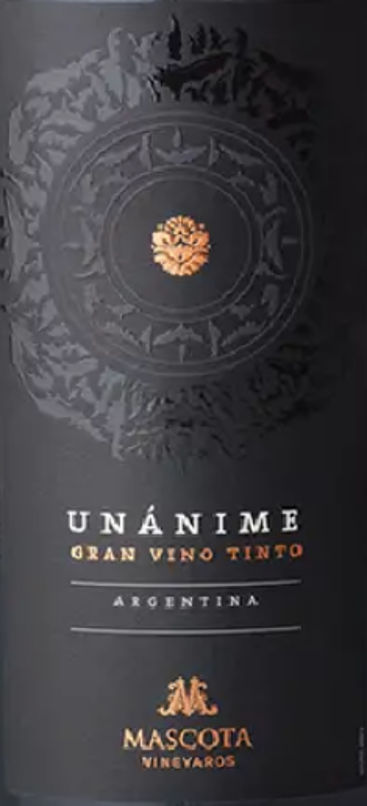 Mascota Vineyards 'Unanime' Gran Vino Tinto 2021 :: Red Blends