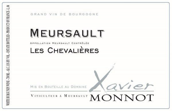Xavier Monnot Meursault Les Chevalieres 2023 :: Bordeaux White