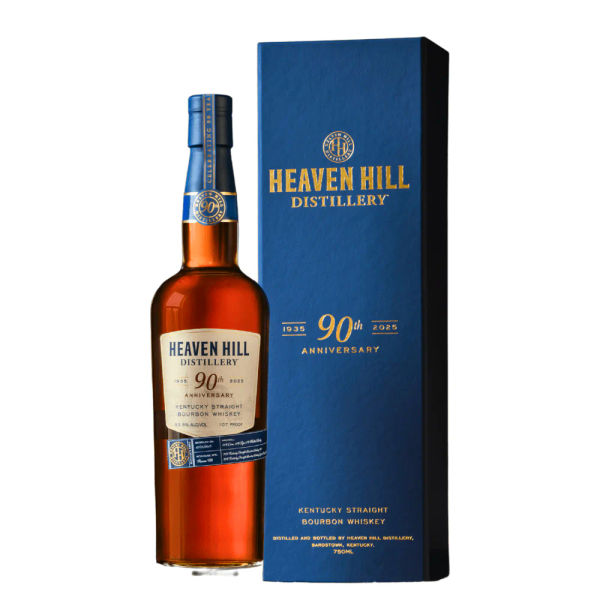 Heaven Hill 90th Anniversary Straight Bourbon 9year 107prf :: Bourbon