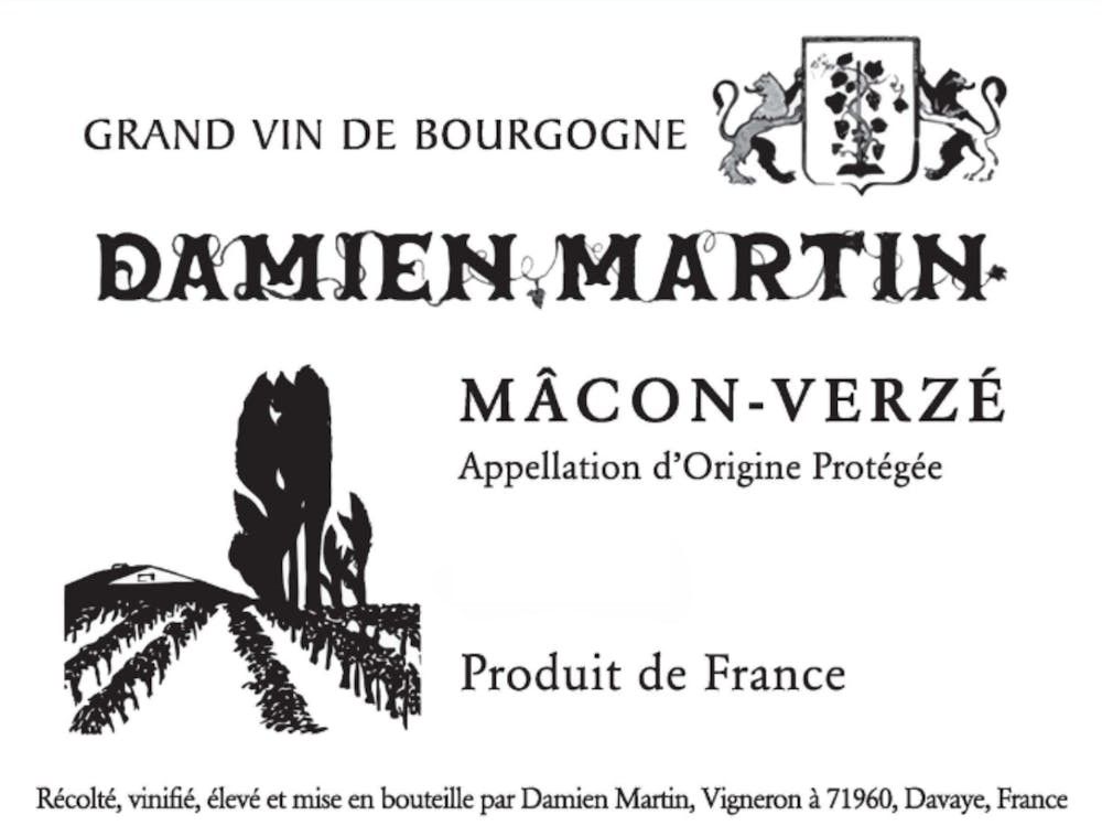 Damien Martin Macon Verze Chardonnay 2024 :: Burgundy White