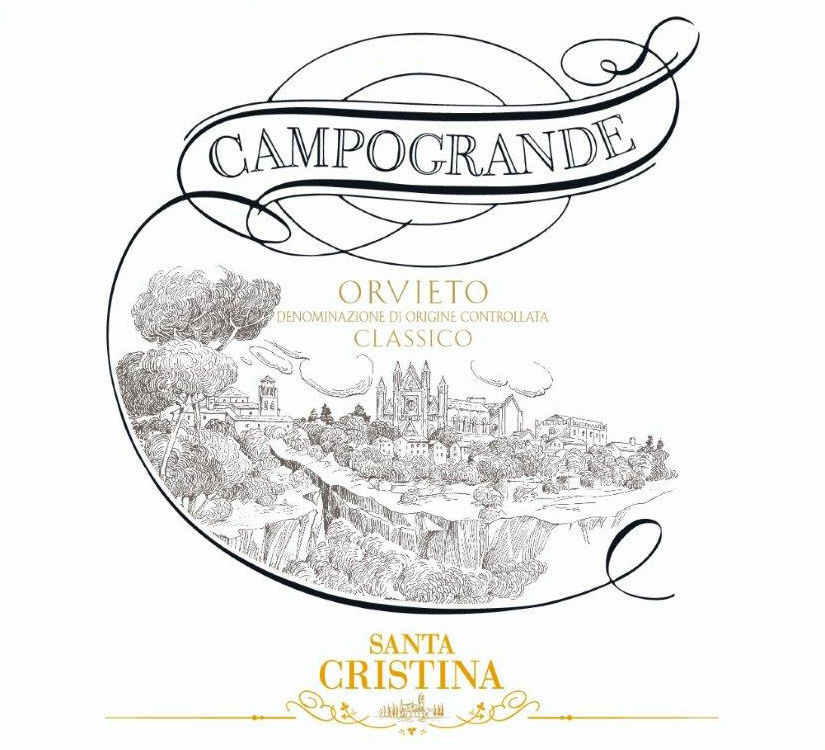 Antinori 'Santa Cristina' Orvieto Campogrande 2024 :: Italian White