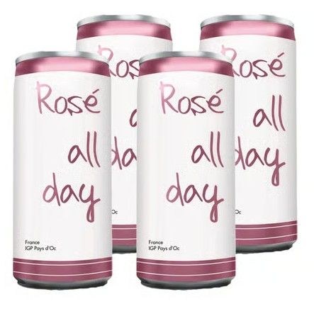 Rose All Day Rose 4-250mL Cans :: Rosé
