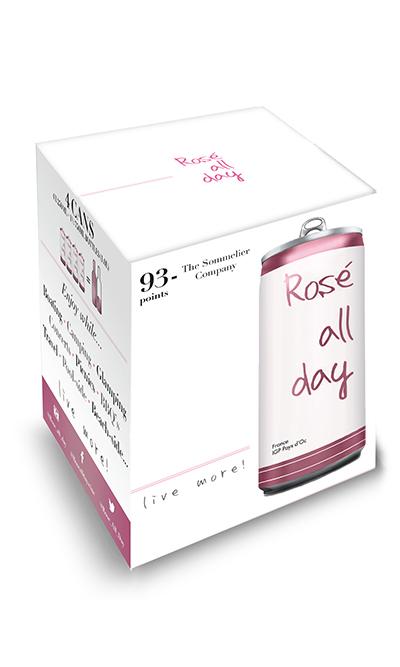 Rose All Day Rose 4-250mL Cans :: Rosé