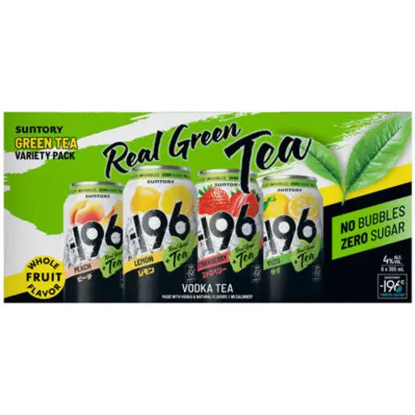 greentea出品 Suntory -196 Variety Pack Green Tea 8-355ml Cans :: Ready to Go