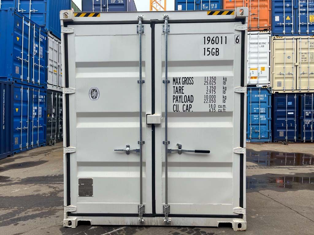 10 Fuß High Cube Container RAL 9010 Neu 2