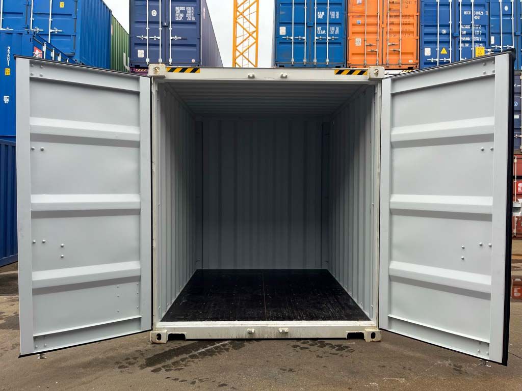 10 Fuß High Cube Container RAL 9010 Neu 3