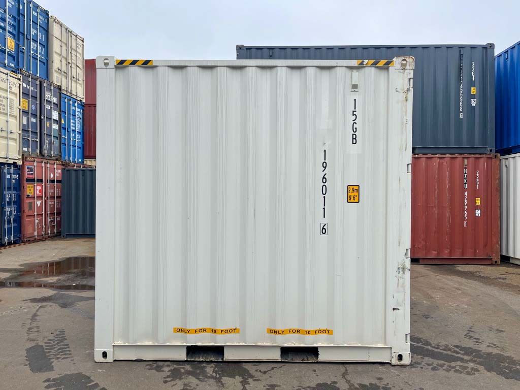 10 Fuß High Cube Container RAL 9010 Neu 4