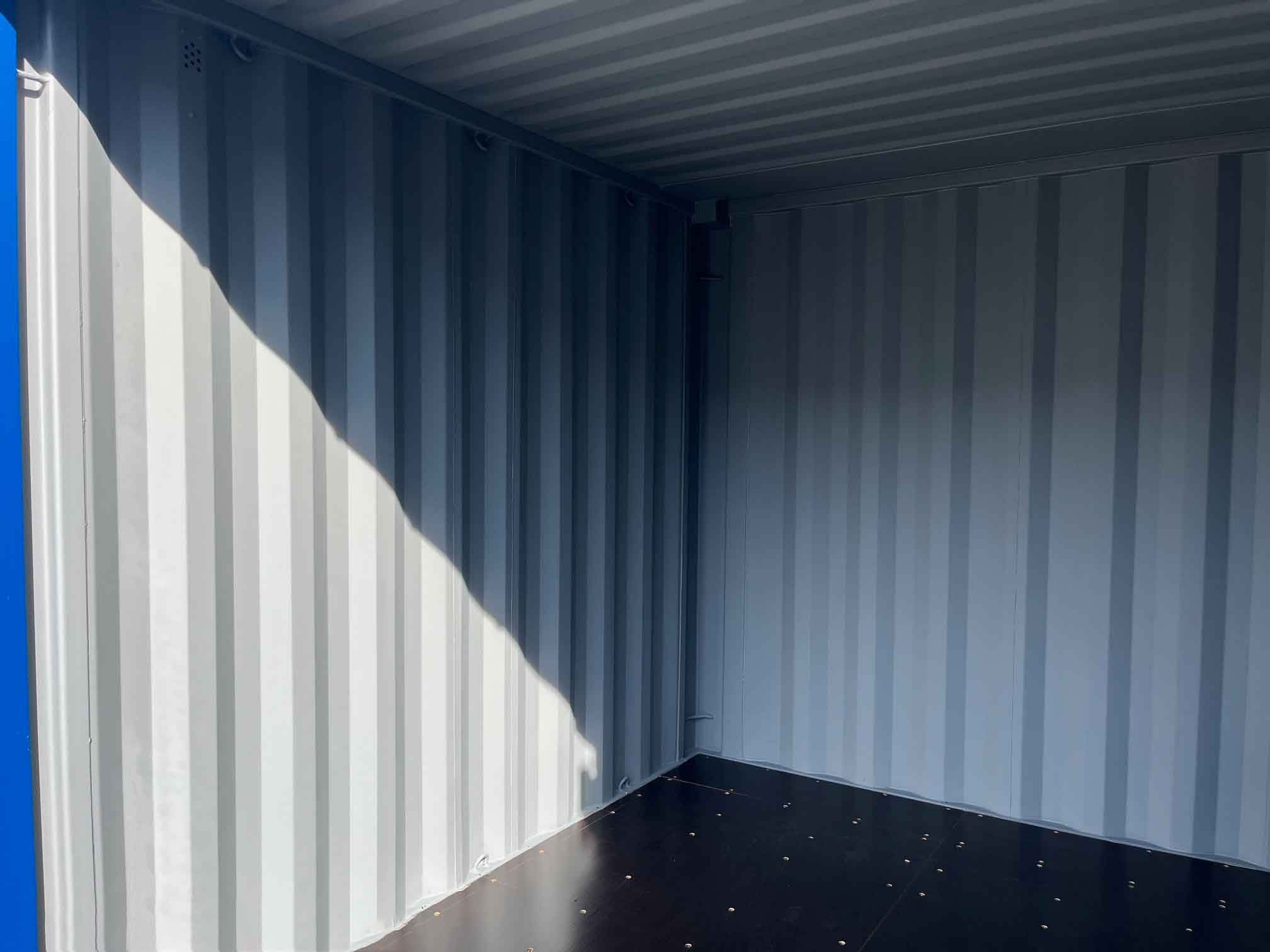 10 Fuß Seecontainer RAL 5010 4
