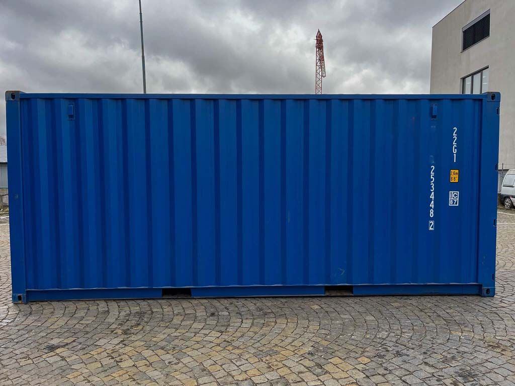 20 Fuß Container RAL 5010 3