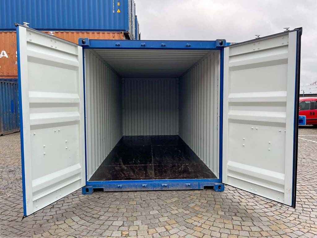 20 Fuß Container RAL 5010 8