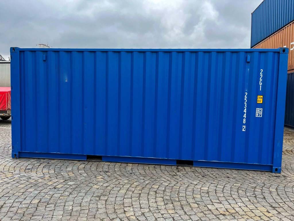 20 Fuß Container RAL 5010 6