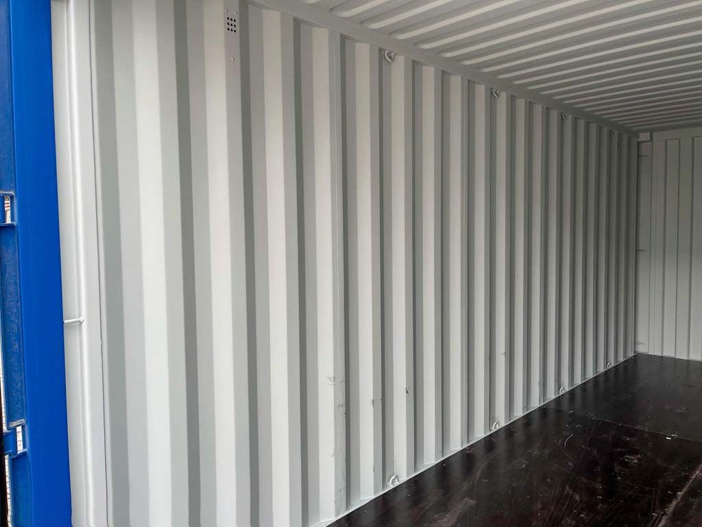 20 Fuß Container RAL 5010 7