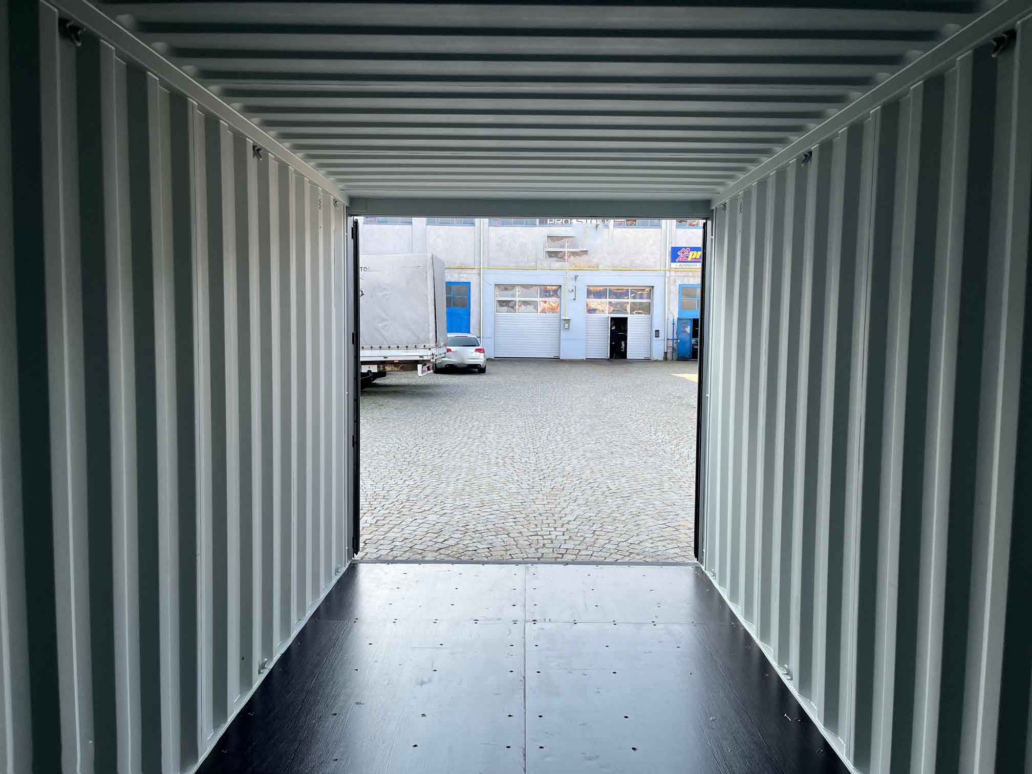 20 Fuß Container Anthrazitgrau 7