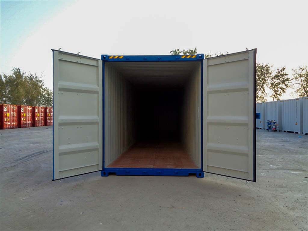 40 Fuß High Cube Container Blau 4