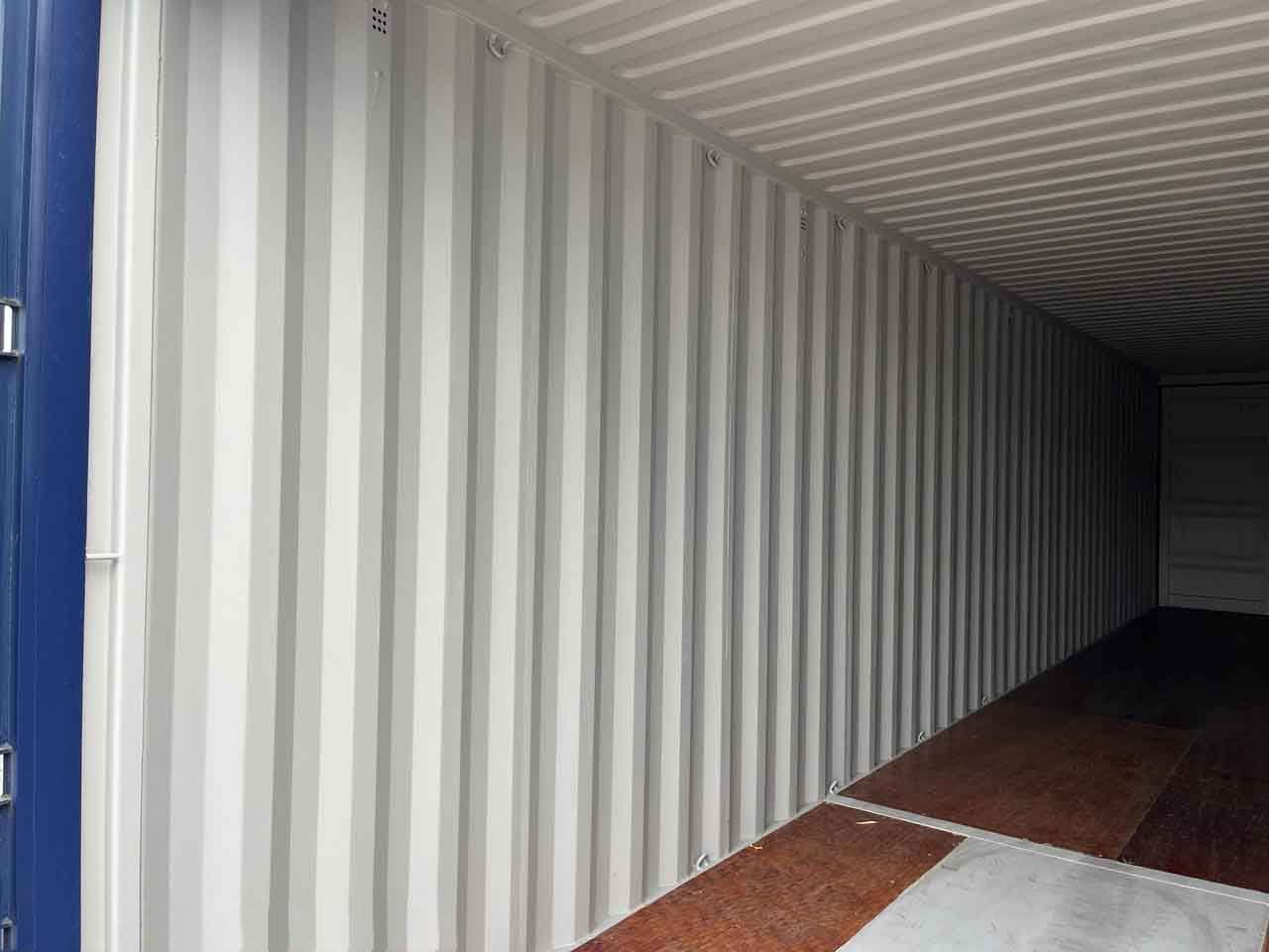 40 Fuß High Cube Container mit Doppeltür RAL 5013 6