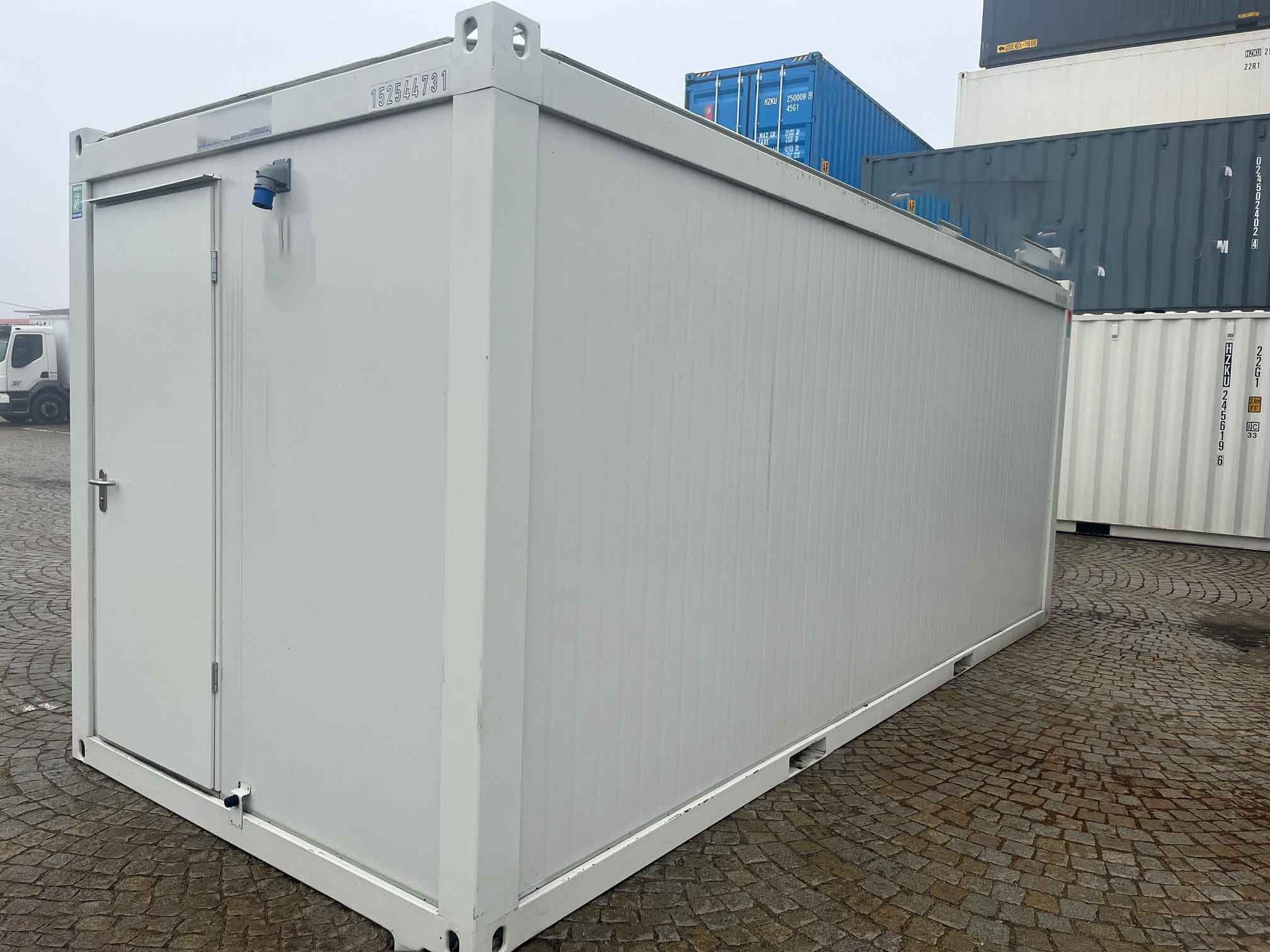 20 Fuß Bürocontainer Weiß 3