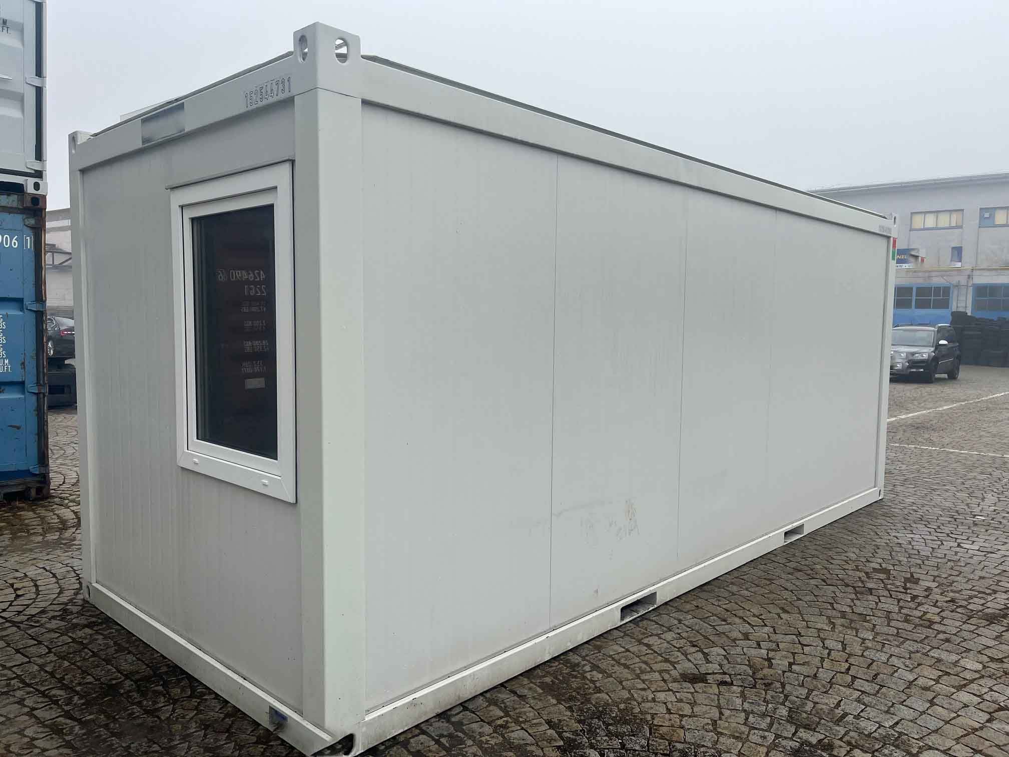20 Fuß Bürocontainer Weiß 2