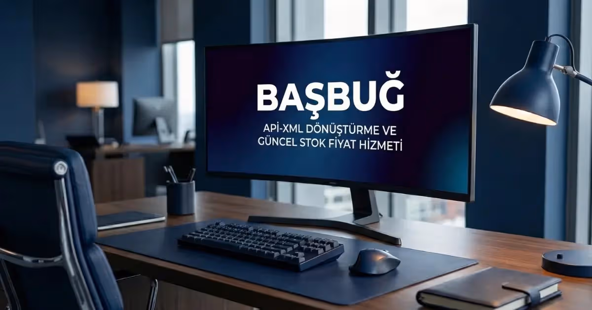 Başbuğ XML API çekme ve dönüştürme hizmeti görseli