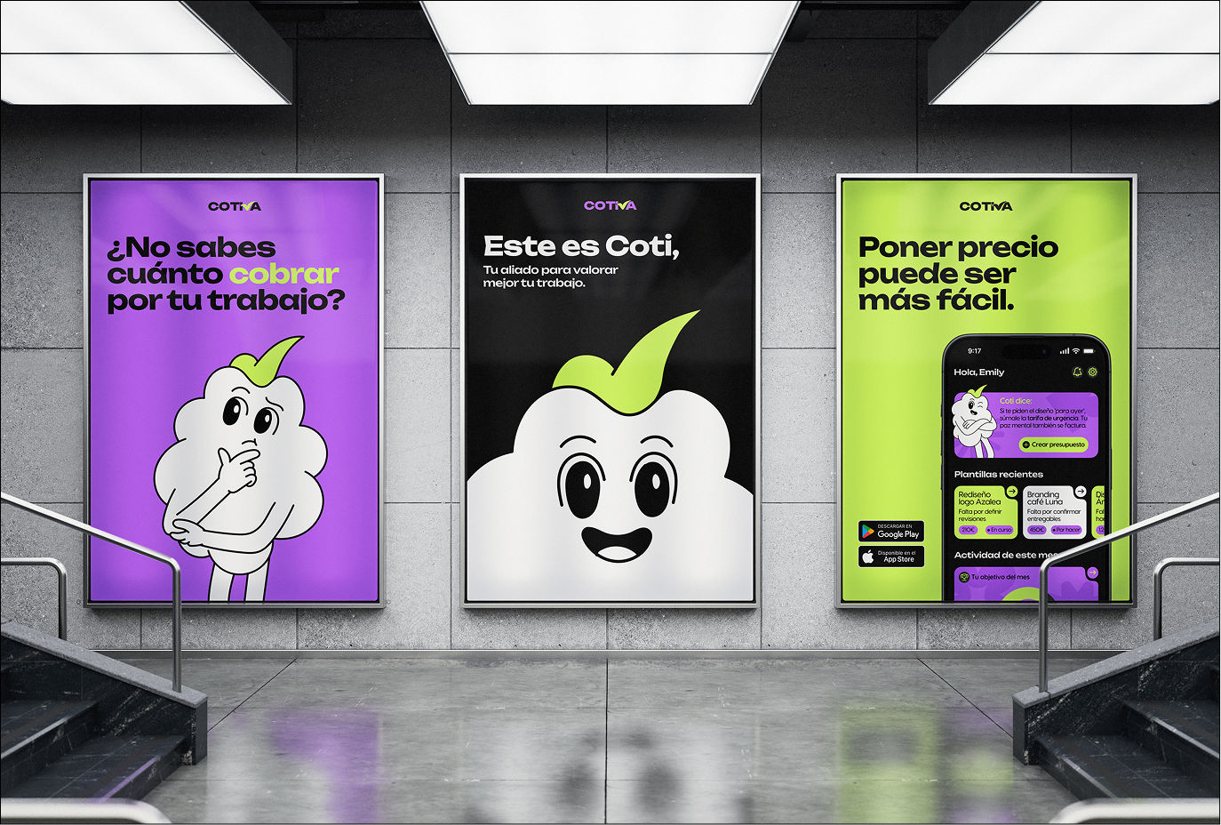Campaña gráfica de Cotiva