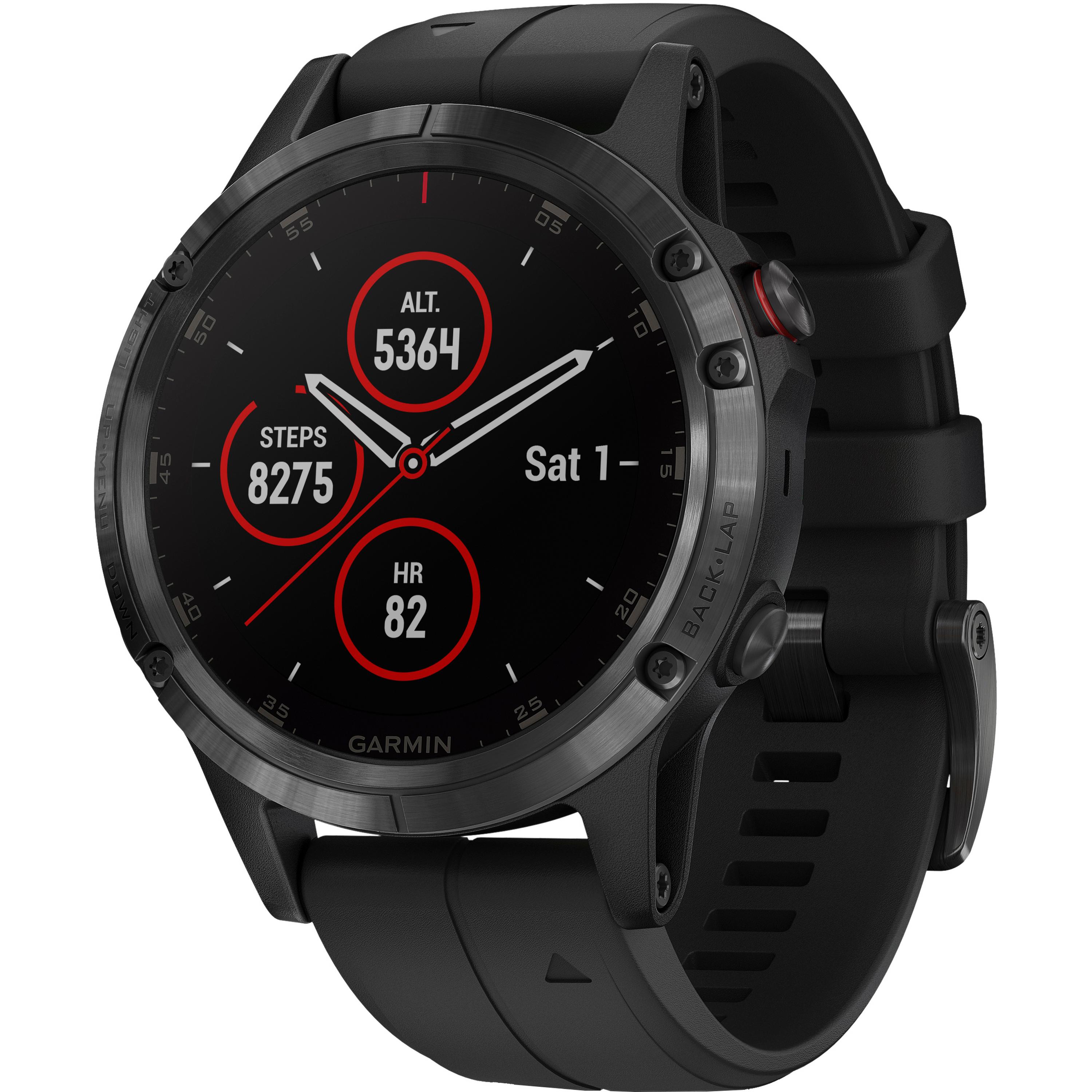 Garmin FENIX 5 PLUS SAPHIRE BLACK Sportuhr