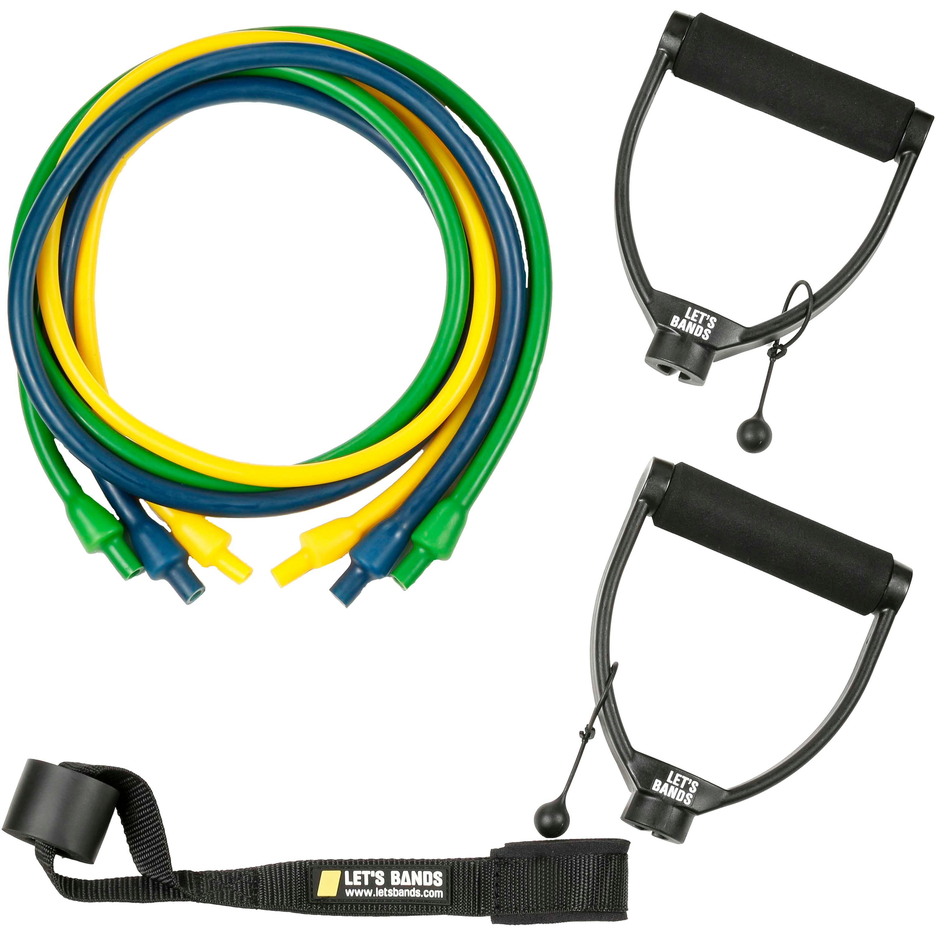 LET`S BANDS POWERBANDS SET TUBE Gymnastikband