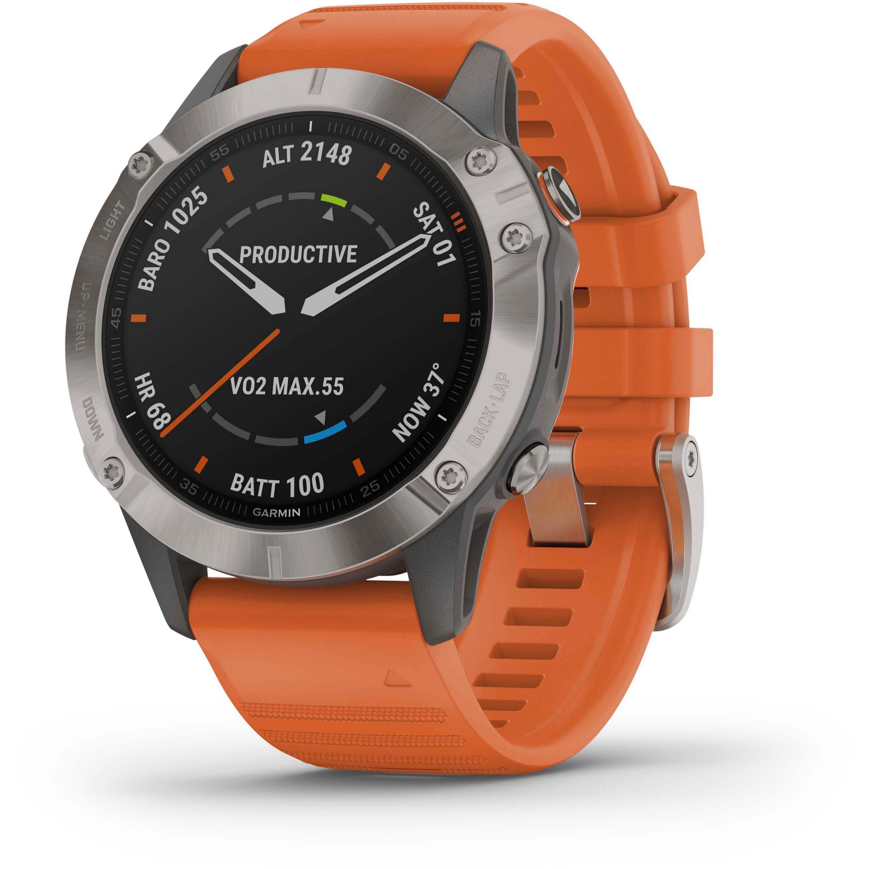 Garmin FENIX 6 SAPPHIRE TITANIUM Sportuhr