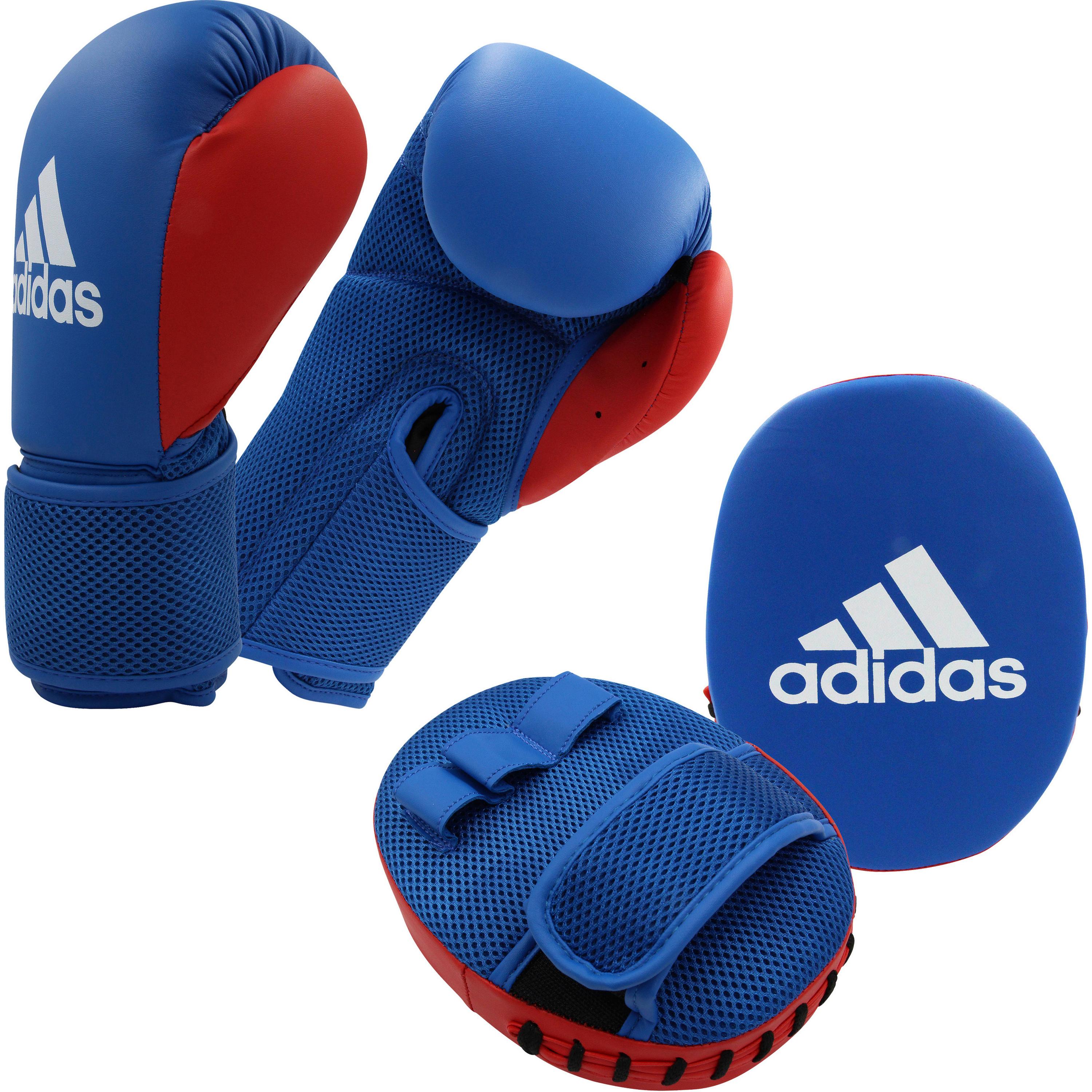 adidas Boxset Handschuhe+Pratze Boxhandschuhe Kinder