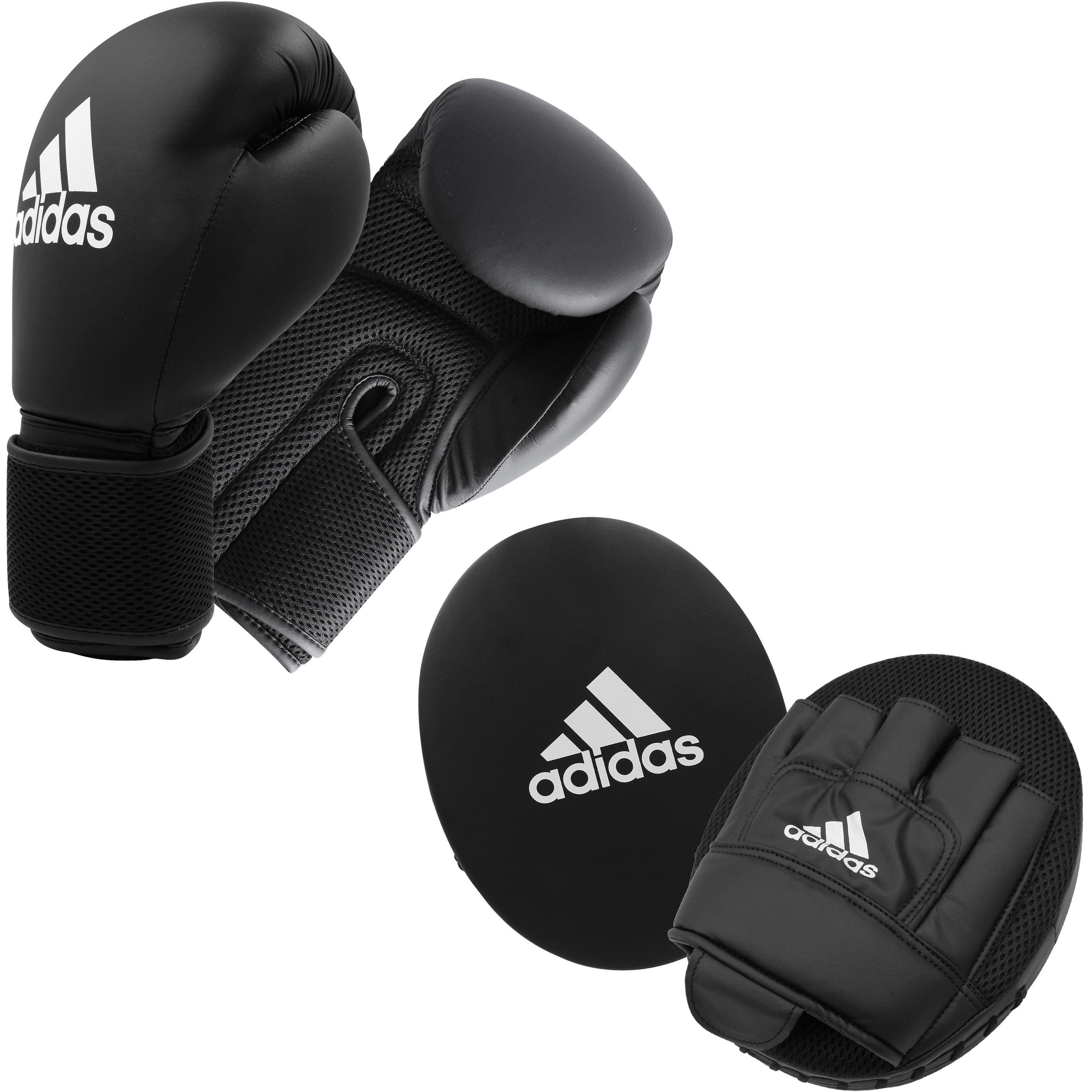 adidas Boxset Handschuhe+Pratze Boxhandschuhe