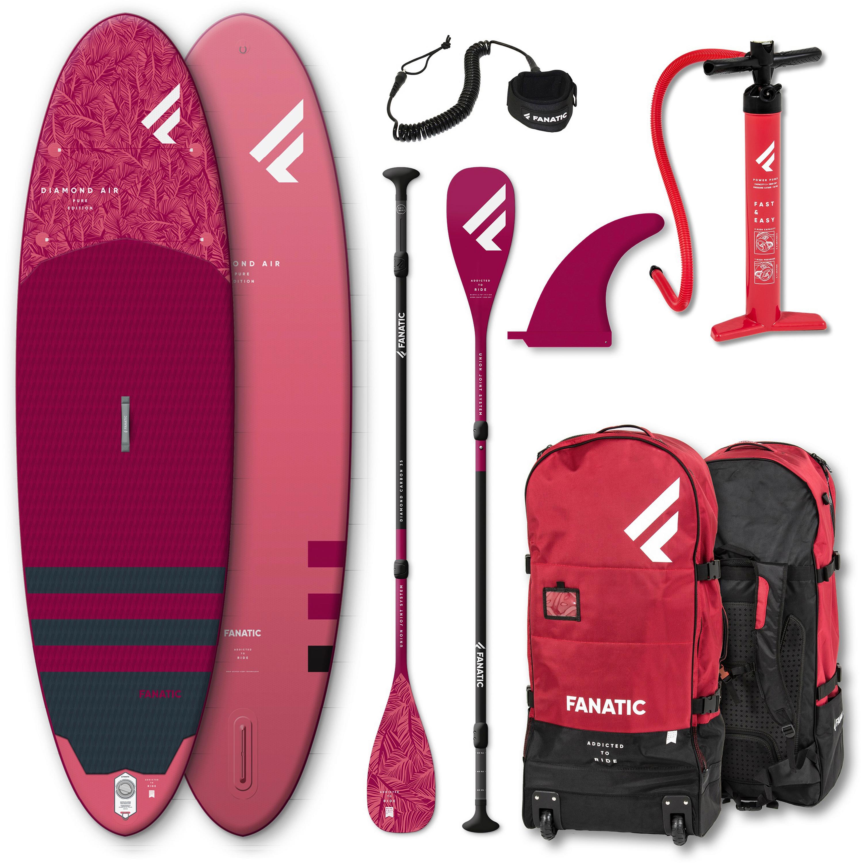 FANATIC Package Diamond Air 9'8" SET SUP Sets