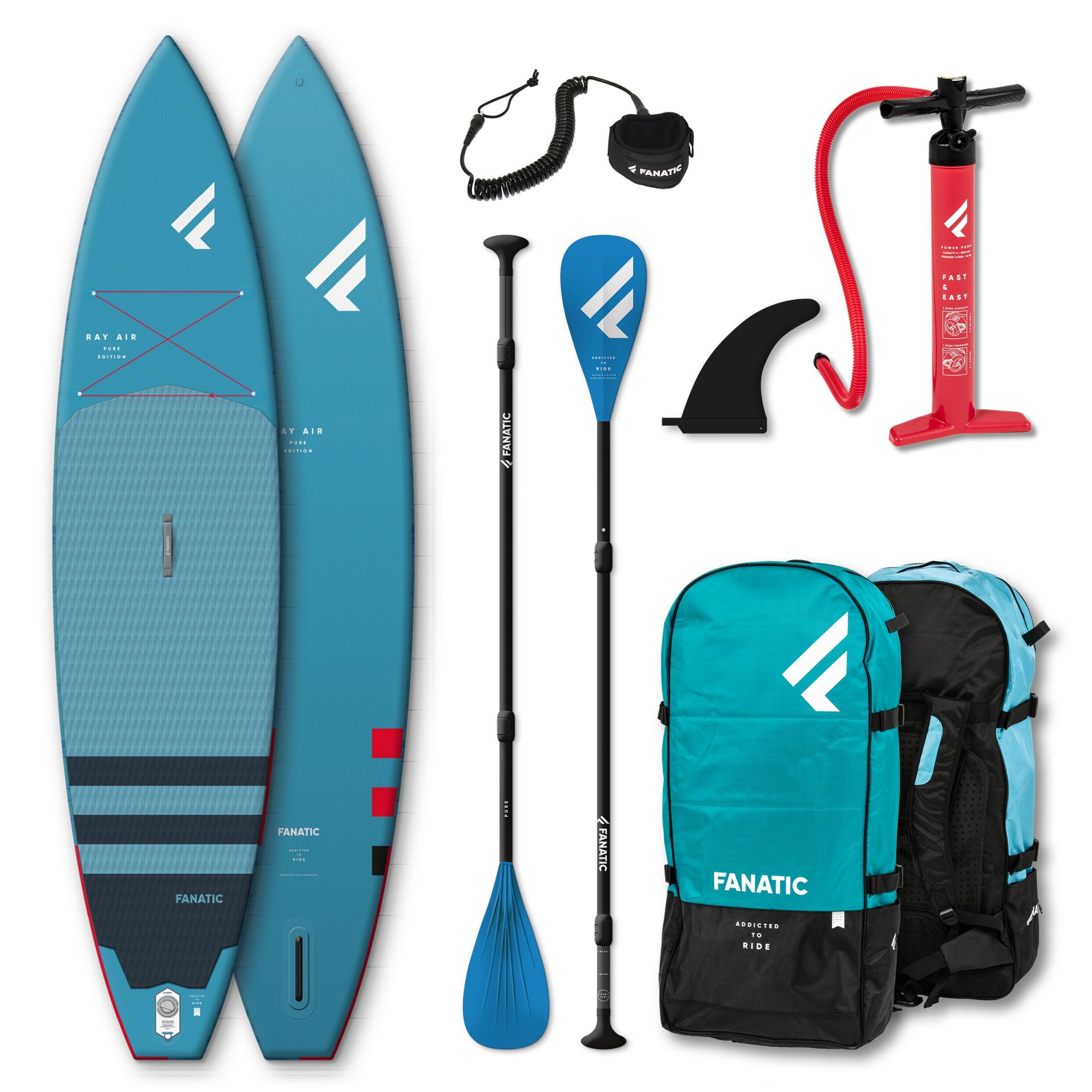 FANATIC Package Ray Air/Pure 11'6"x31 SET SUP Sets