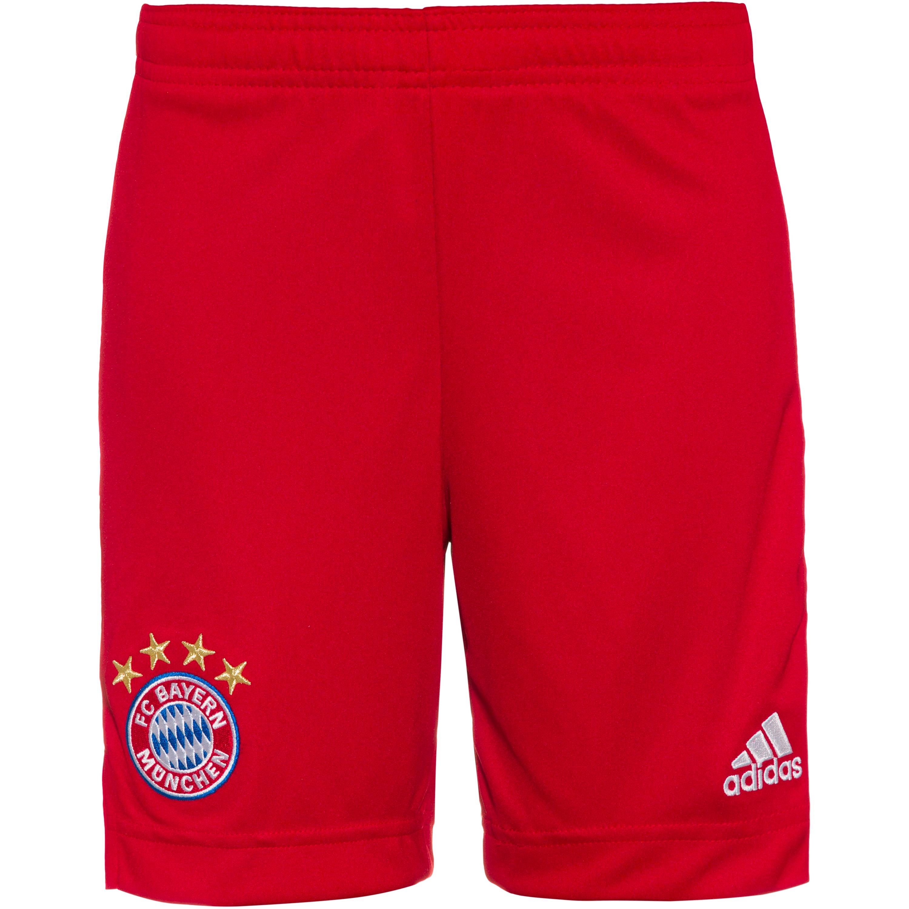 adidas FC Bayern 20/21 Heim Fußballshorts Kinder