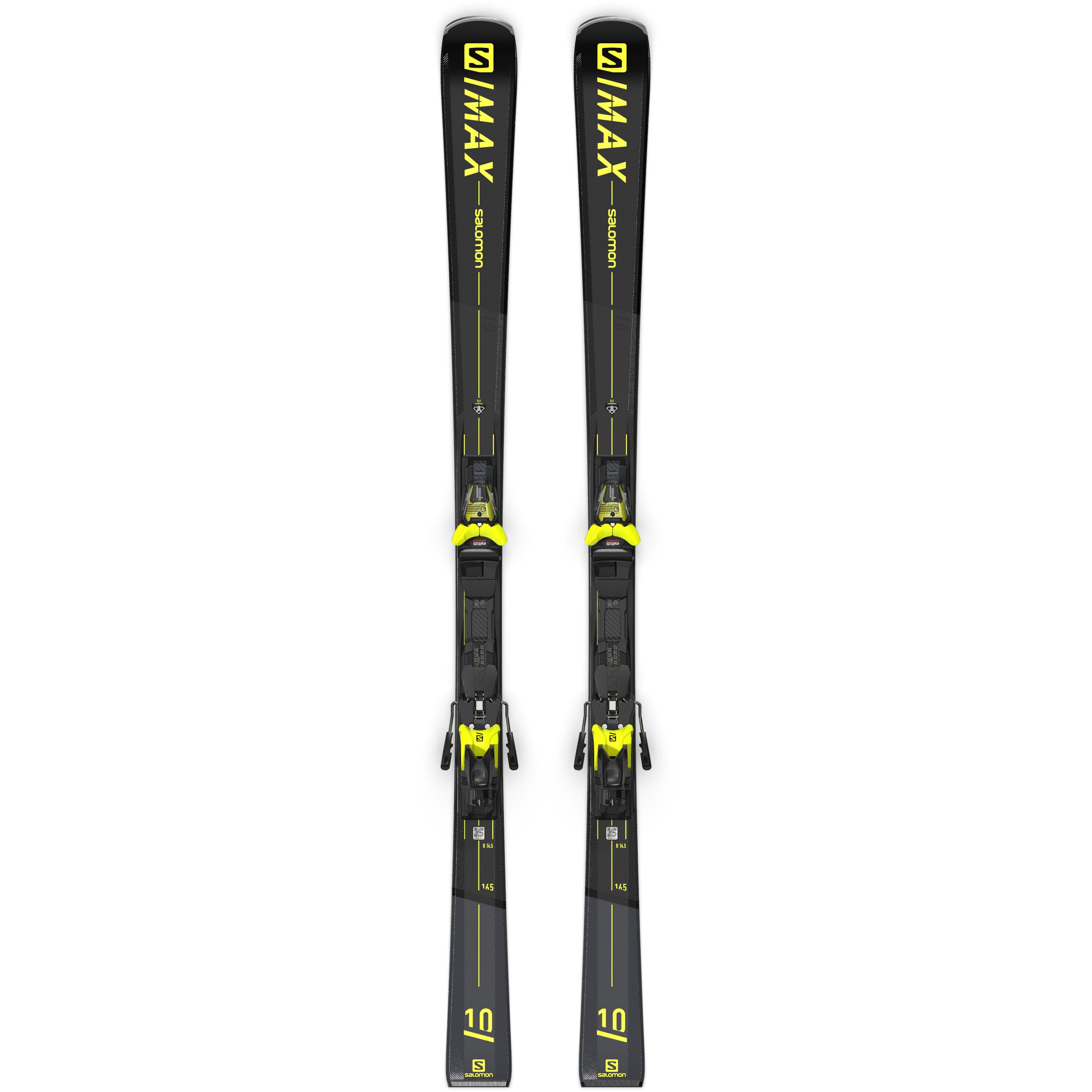 Salomon E S/MAX 10 + Z12 GW F80 Bk All-Mountain Ski