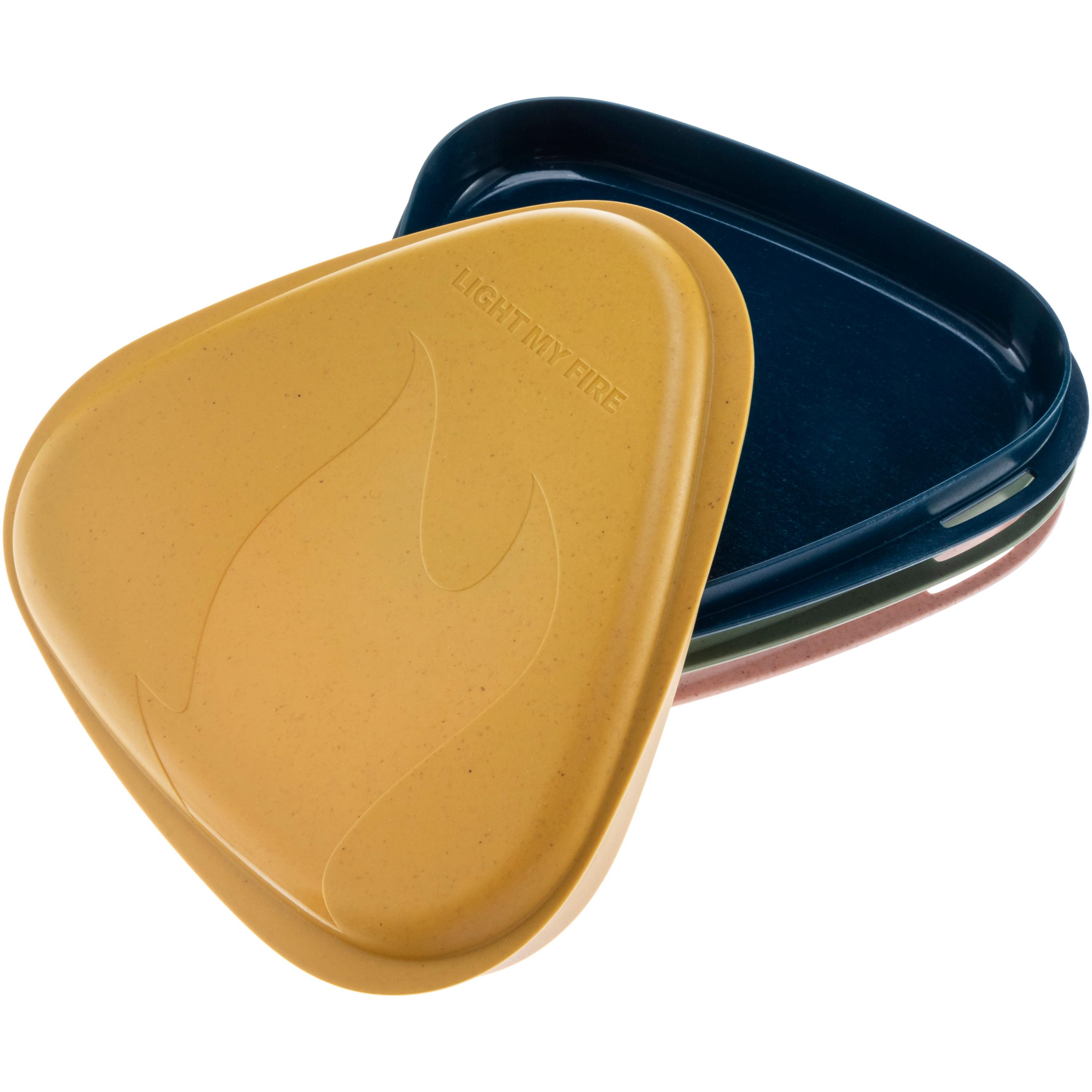 Light my Fire StackPlate BIO 4-pack Campinggeschirr