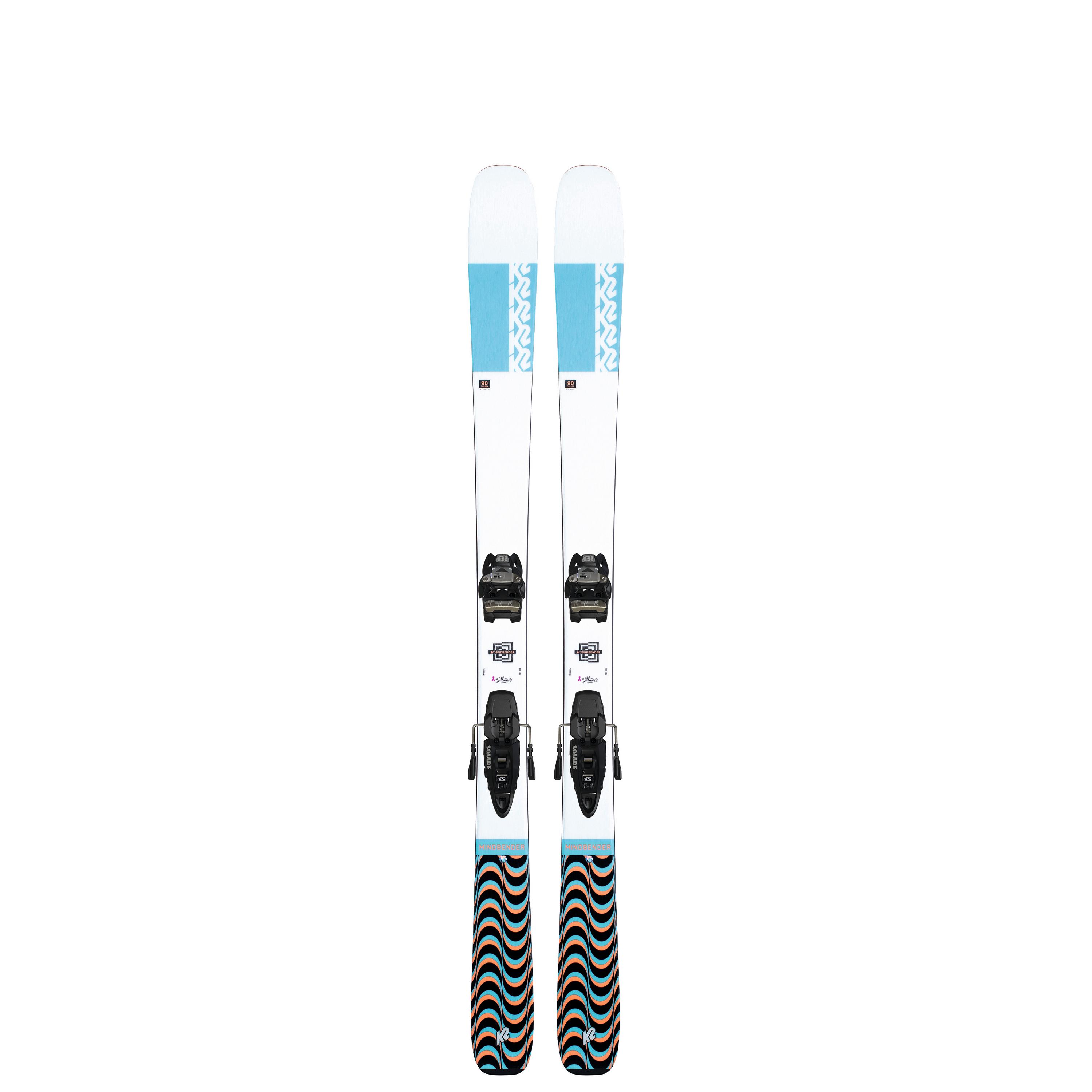 K2 MINDBENDER 90 C ALLIANCE SQUIRE 11 SET Freeride Ski Damen