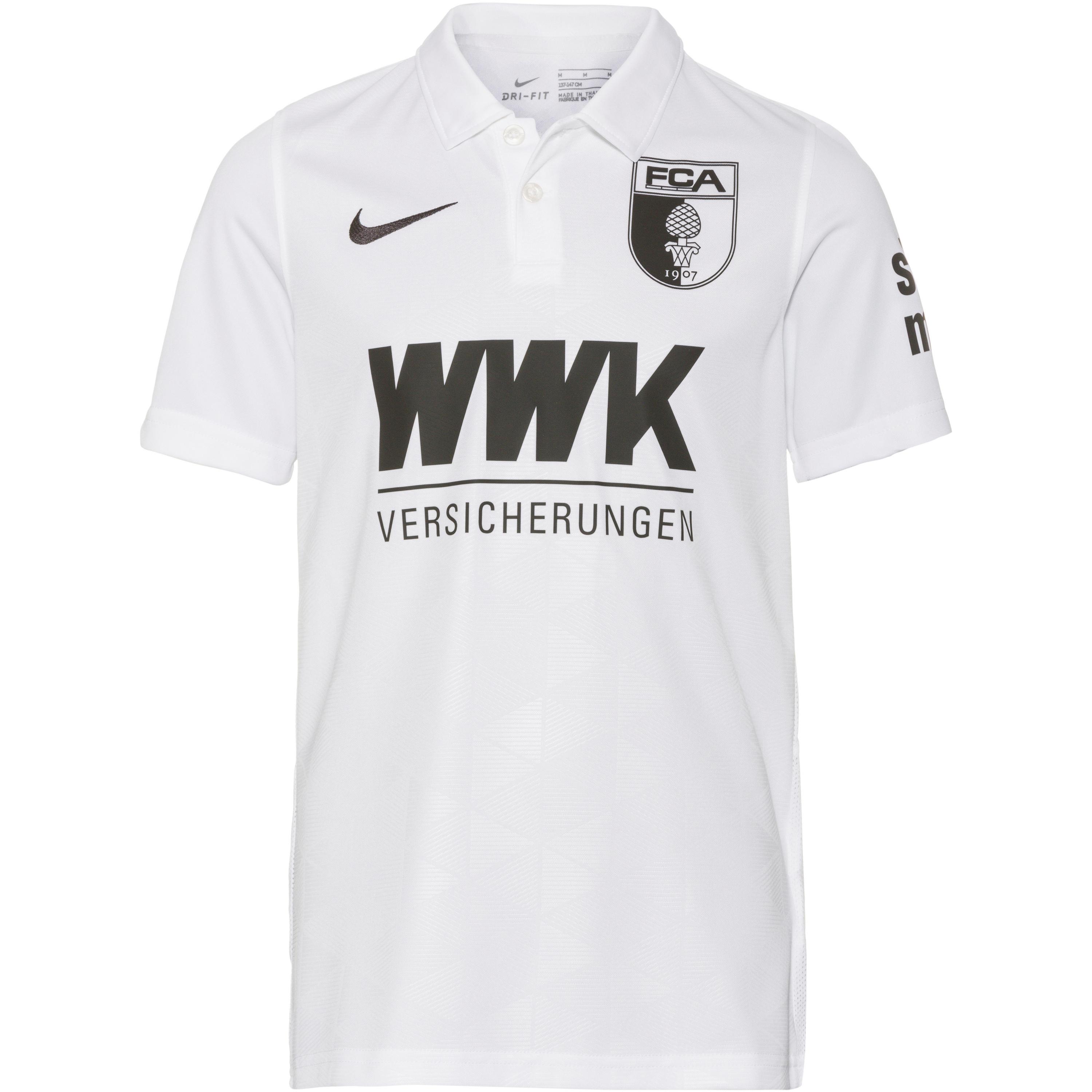 Nike FC Augsburg 20-21 Heim Trikot Kinder
