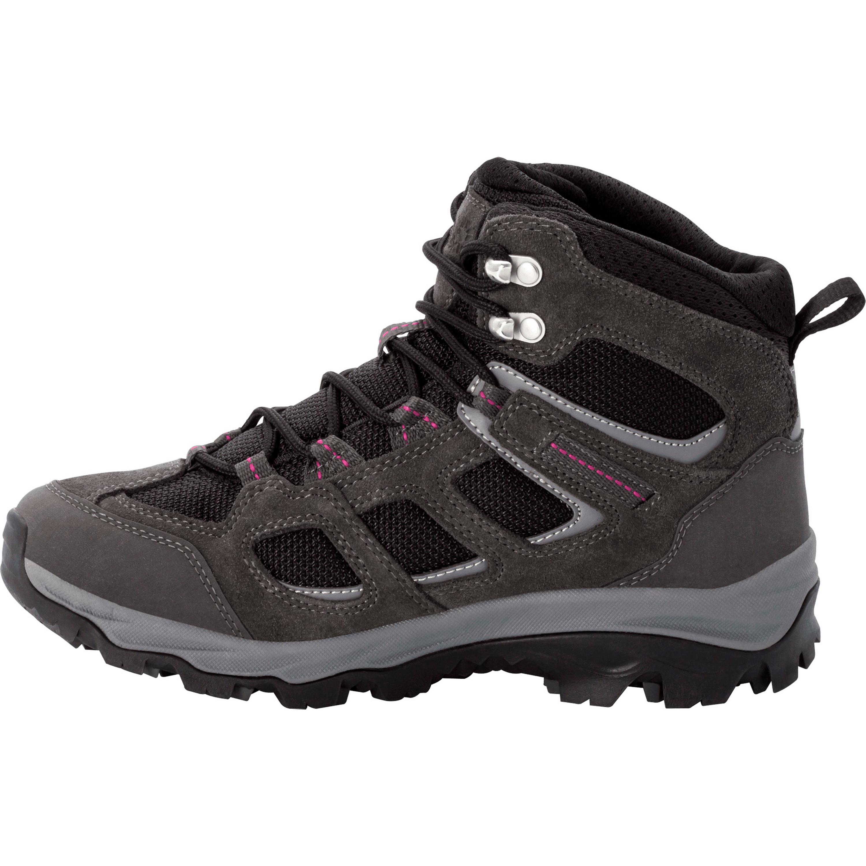 Jack Wolfskin Vojo 3 Texapore Mid Women Wasserdichte Wanderschuhe mit Leder Frauen 36 braun brown / apricot