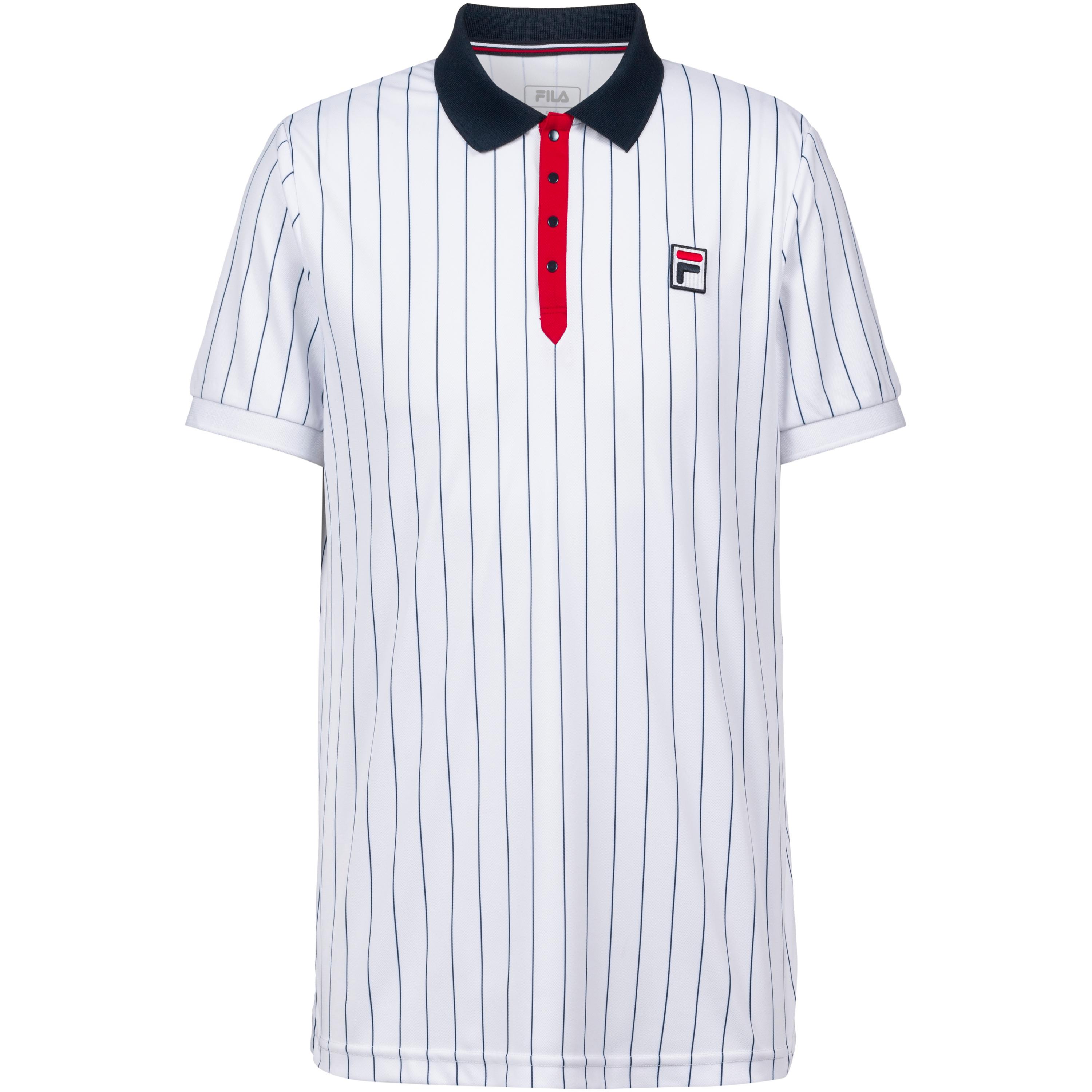 FILA Stripes Tennis Polo Herren