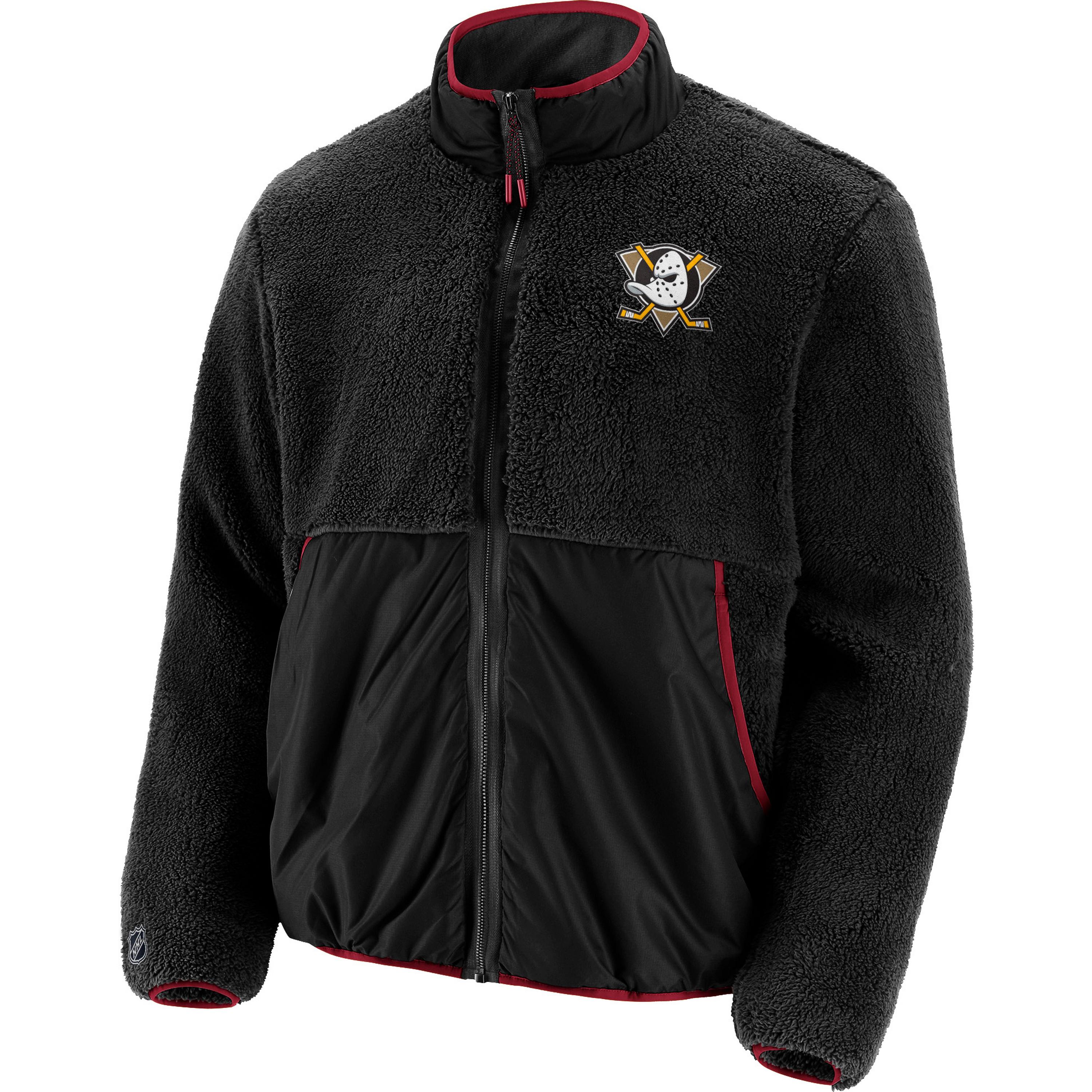 Fanatics Anaheim Ducks Fleecejacke Herren